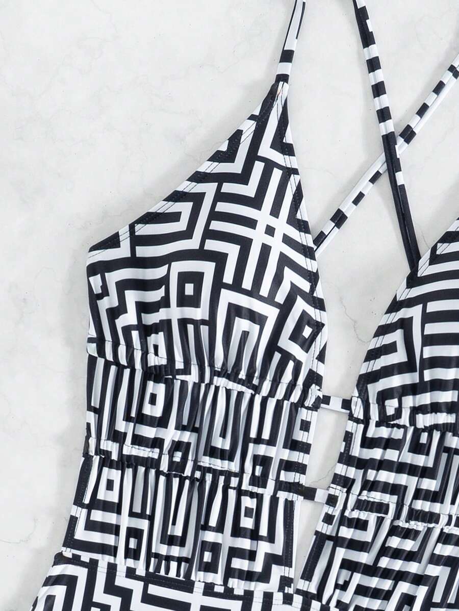 Maiô Geometric Chic