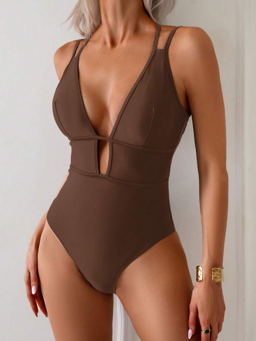 Maiô Deep Cut Elegance