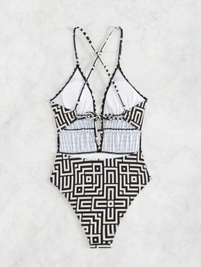 Maiô Geometric Chic