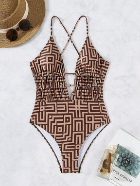 Maiô Geometric Chic