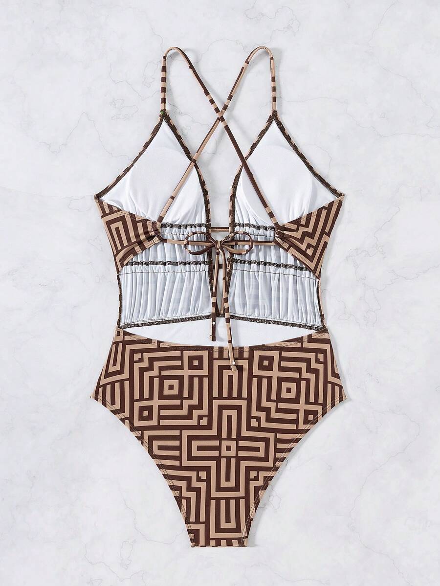 Maiô Geometric Chic