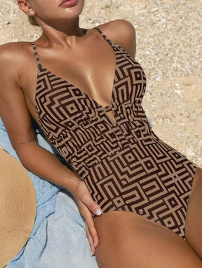 Maiô Geometric Chic