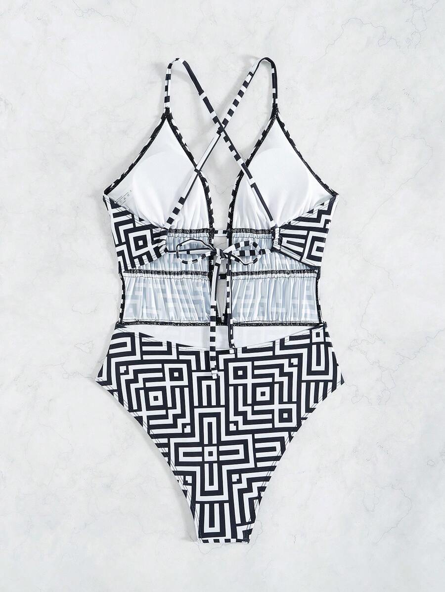 Maiô Geometric Chic