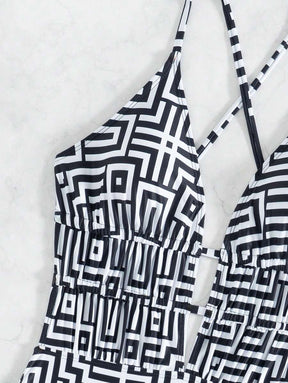 Maiô Geometric Chic