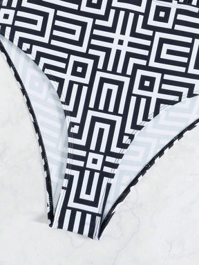 Maiô Geometric Chic