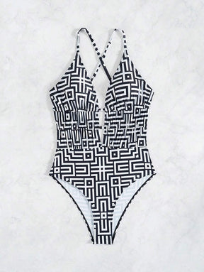 Maiô Geometric Chic