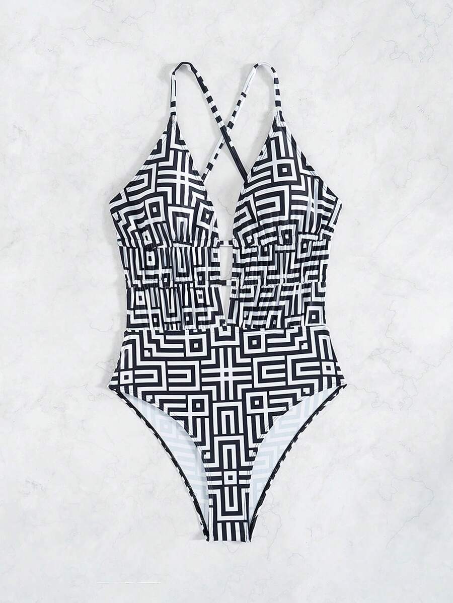 Maiô Geometric Chic