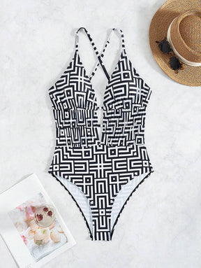 Maiô Geometric Chic