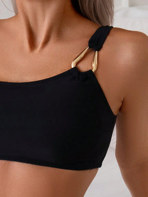 Biquíni Black Golden Twist
