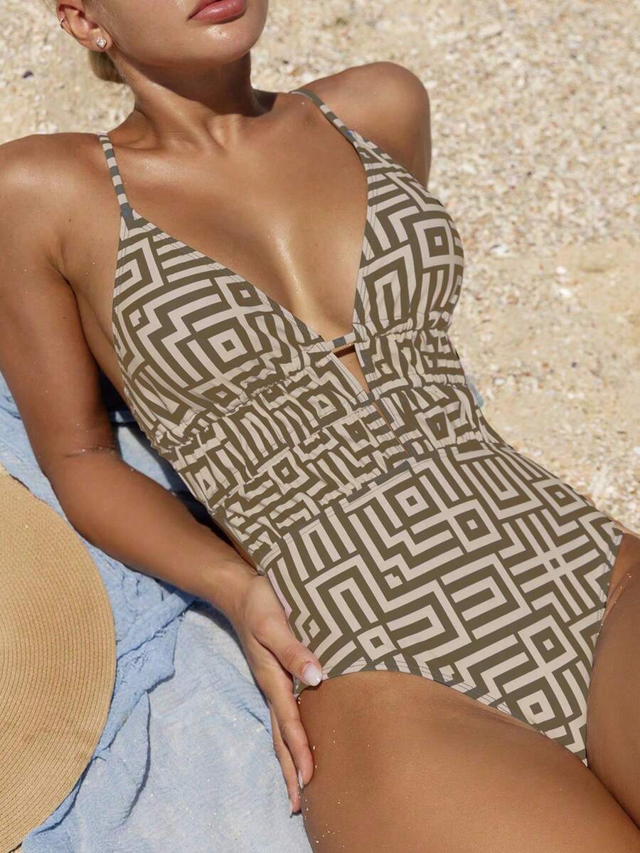 Maiô Geometric Chic