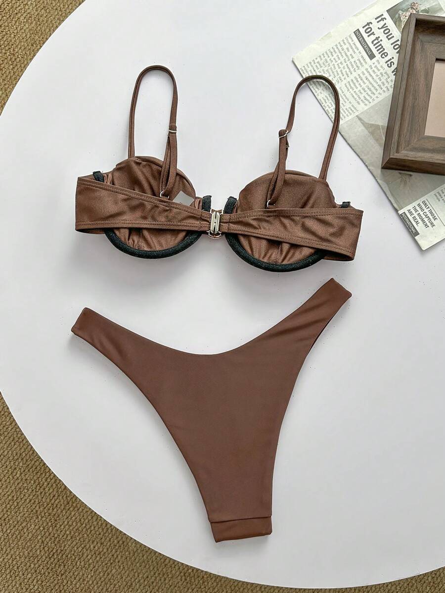 Biquíni Brown Elegance