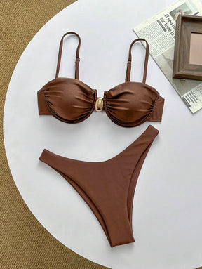 Biquíni Brown Elegance
