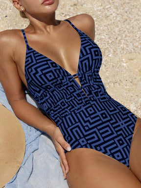 Maiô Geometric Chic