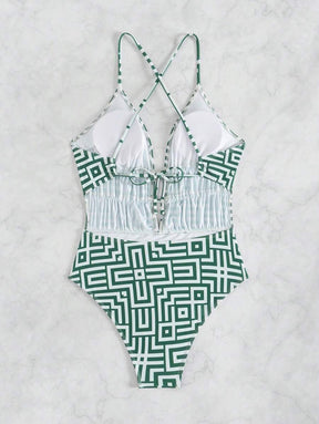 Maiô Geometric Chic
