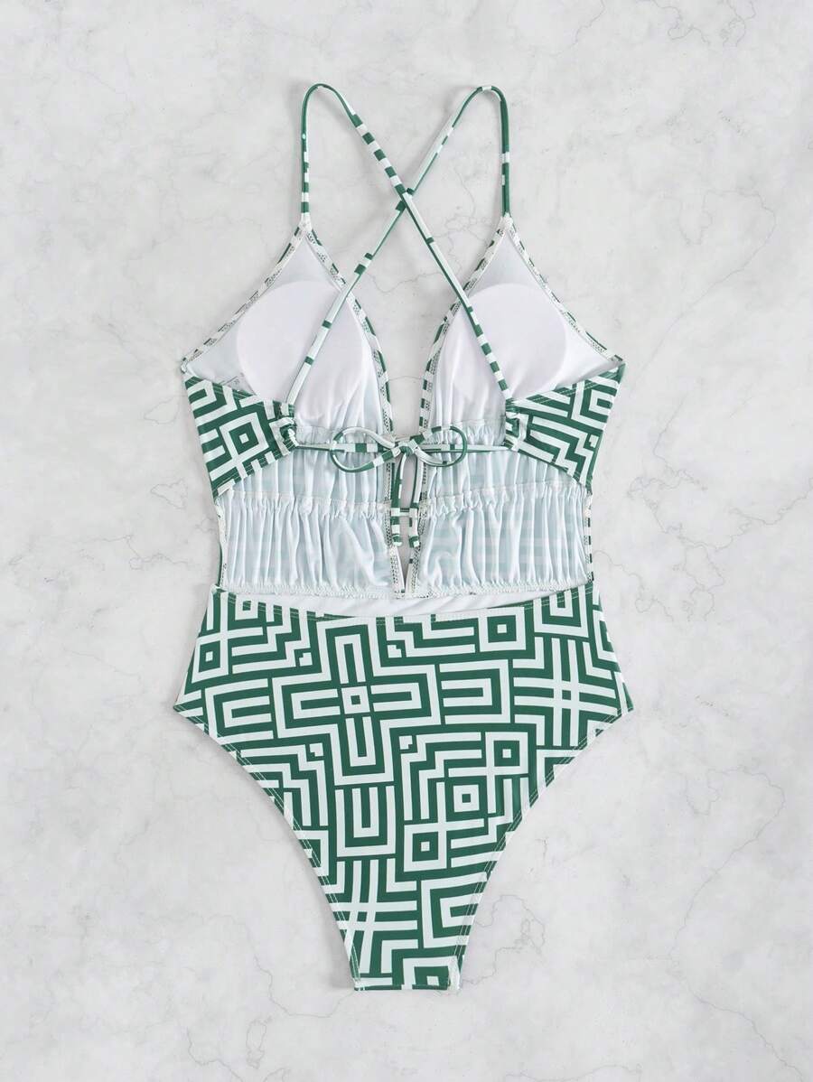 Maiô Geometric Chic