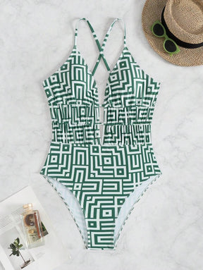 Maiô Geometric Chic