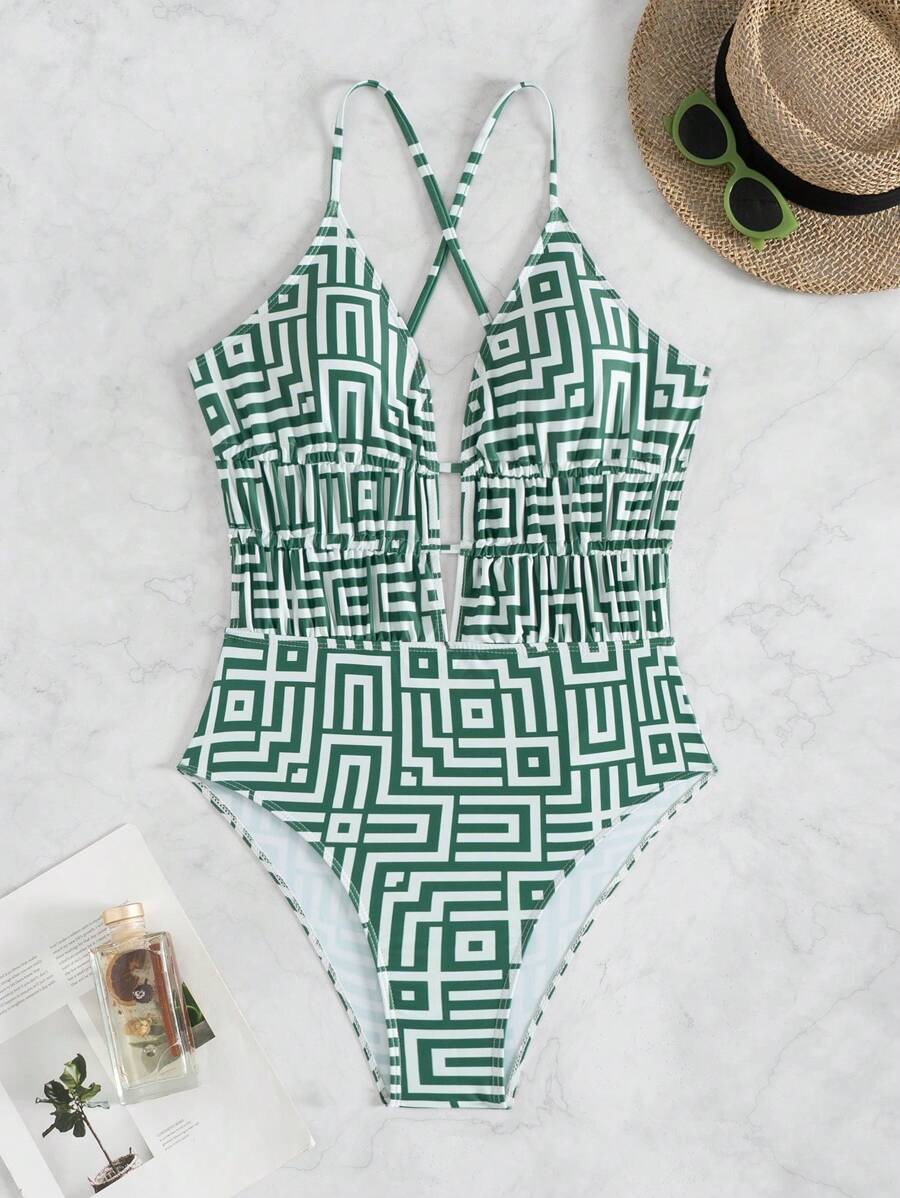Maiô Geometric Chic