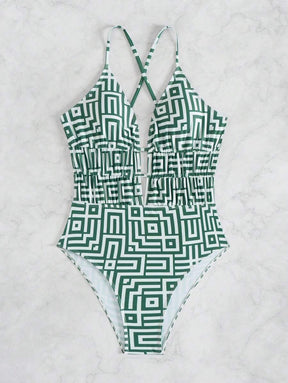 Maiô Geometric Chic