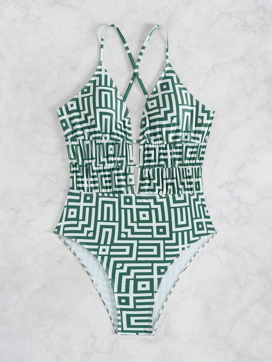 Maiô Geometric Chic