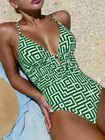 Maiô Geometric Chic