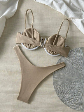 Biquíni Brown Elegance