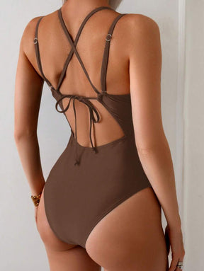 Maiô Deep Cut Elegance